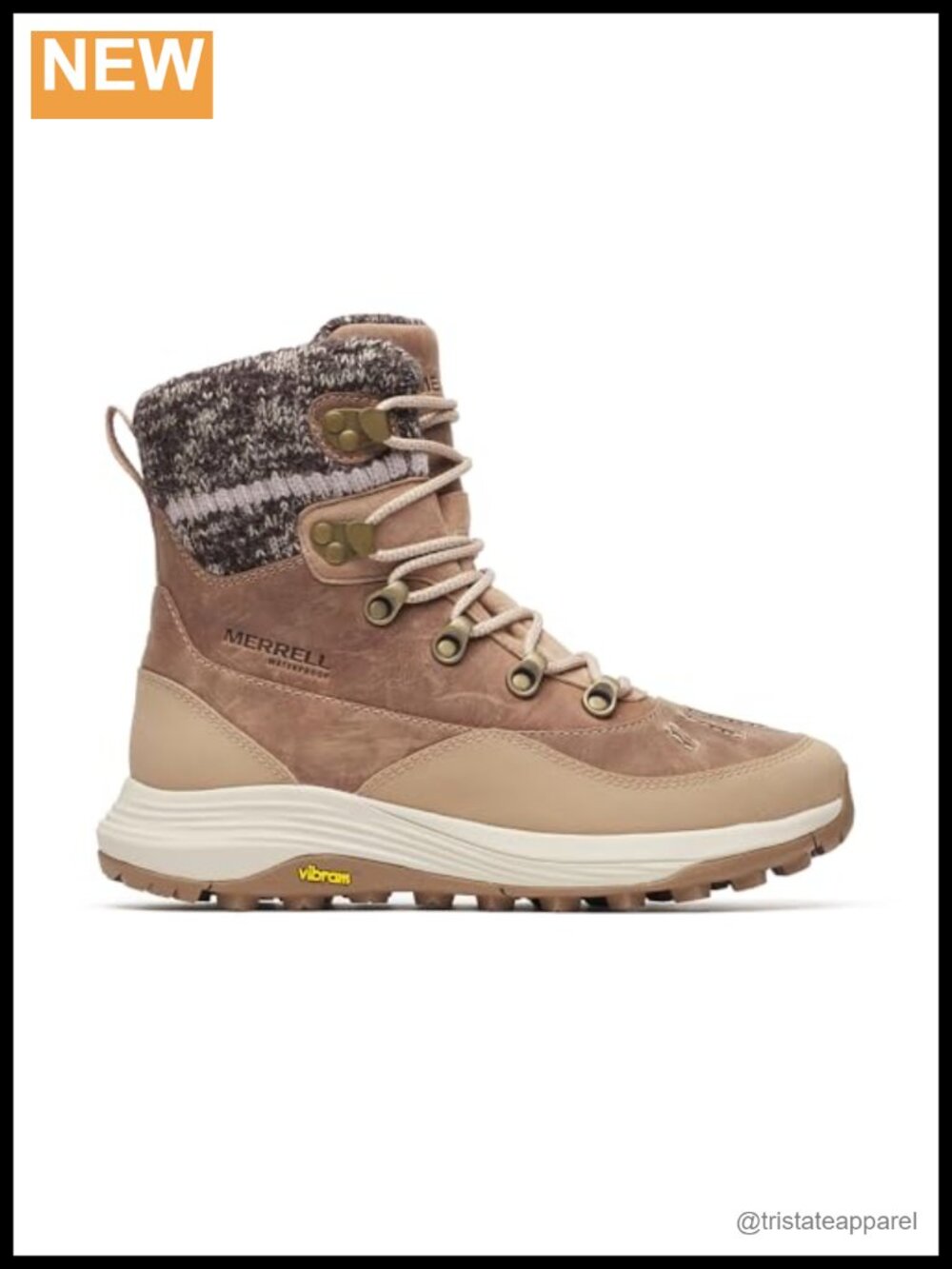 Waterproof Full Grain Leather Ankle Snow Boot Zip Winter Boots